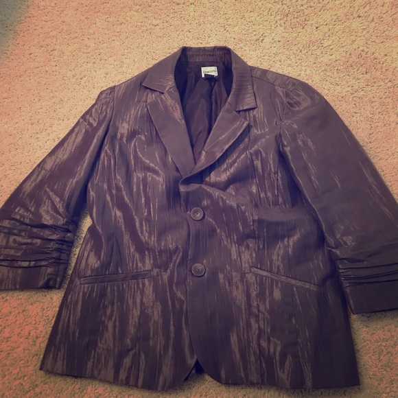 Chico's pearl brown blazer - Picture 1 of 1