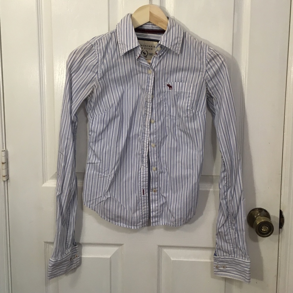 Striped Button Down Shirt