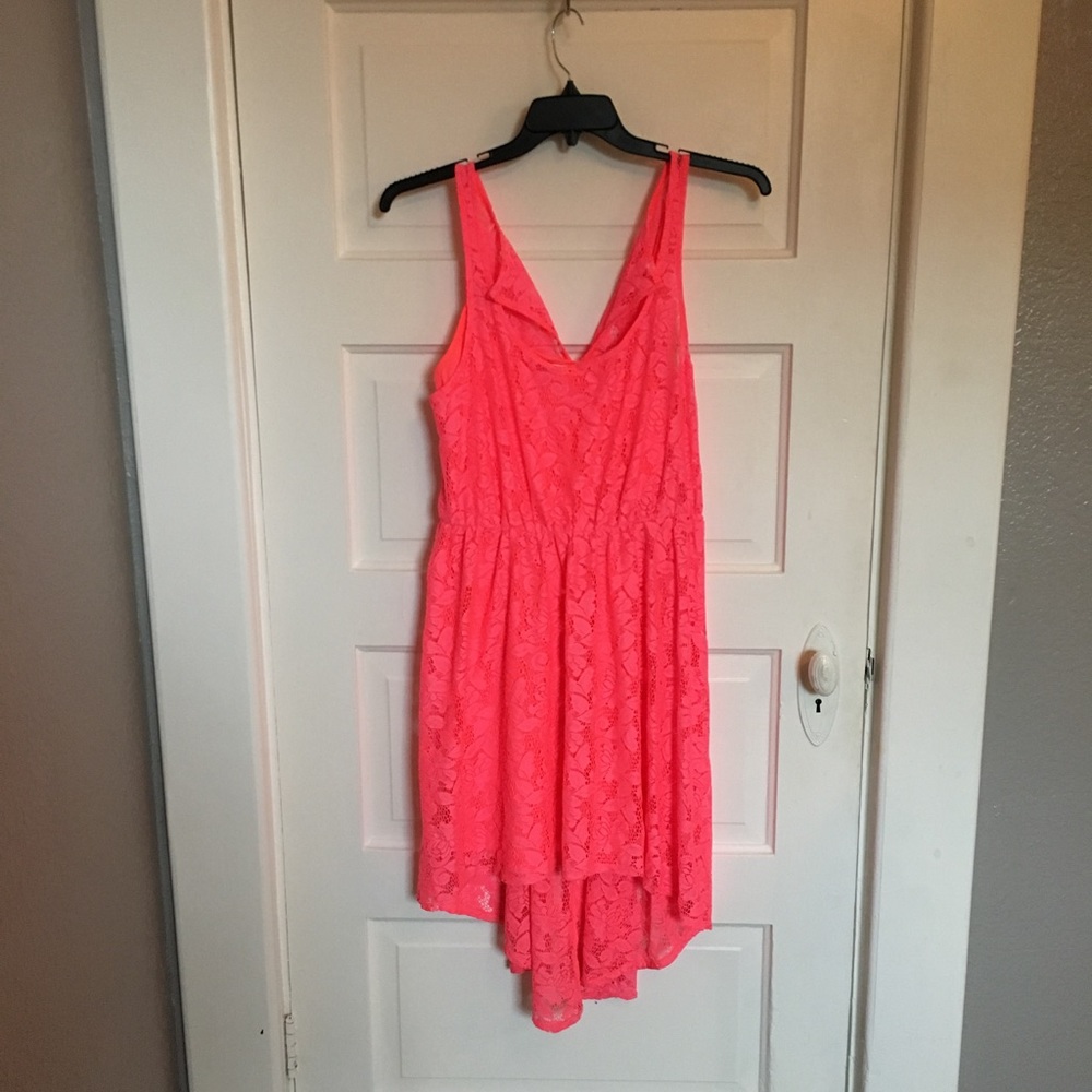 Candies high low lace dress