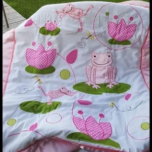 Frog Crib Set