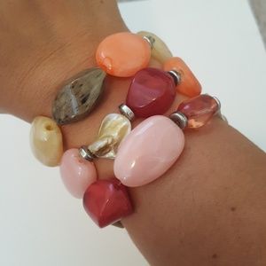 Chunky costume bracelet