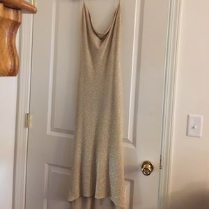 Arden B open back gown