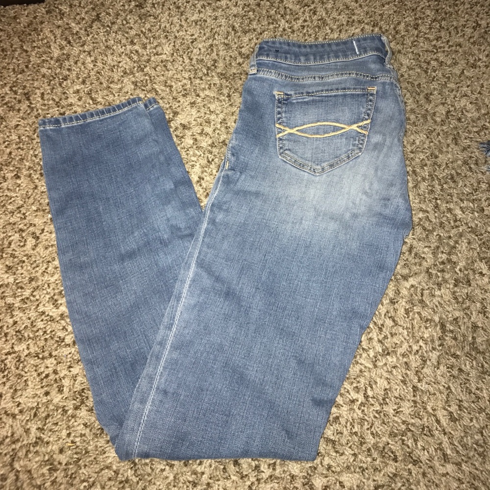 Abercrombie and Fitch light wash jeans