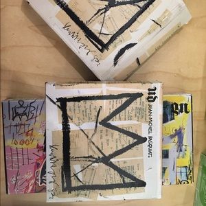 Jean-Michel Basquiat blush/highlighter palette