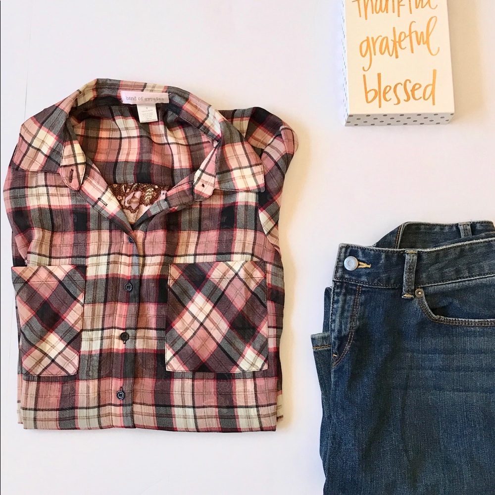 Anthropologie •Band of Gypsies• blouse • Size S