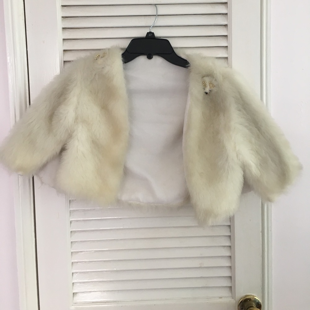 Small fur shuall and scarf