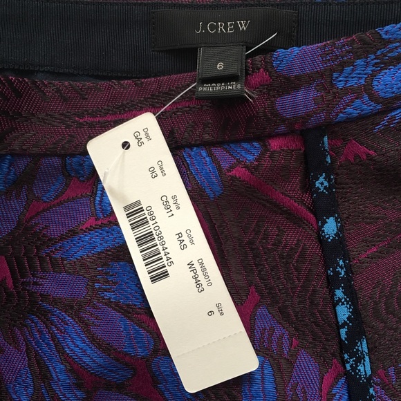 J. Crew mini skirt NWT size 6 - Picture 3 of 4