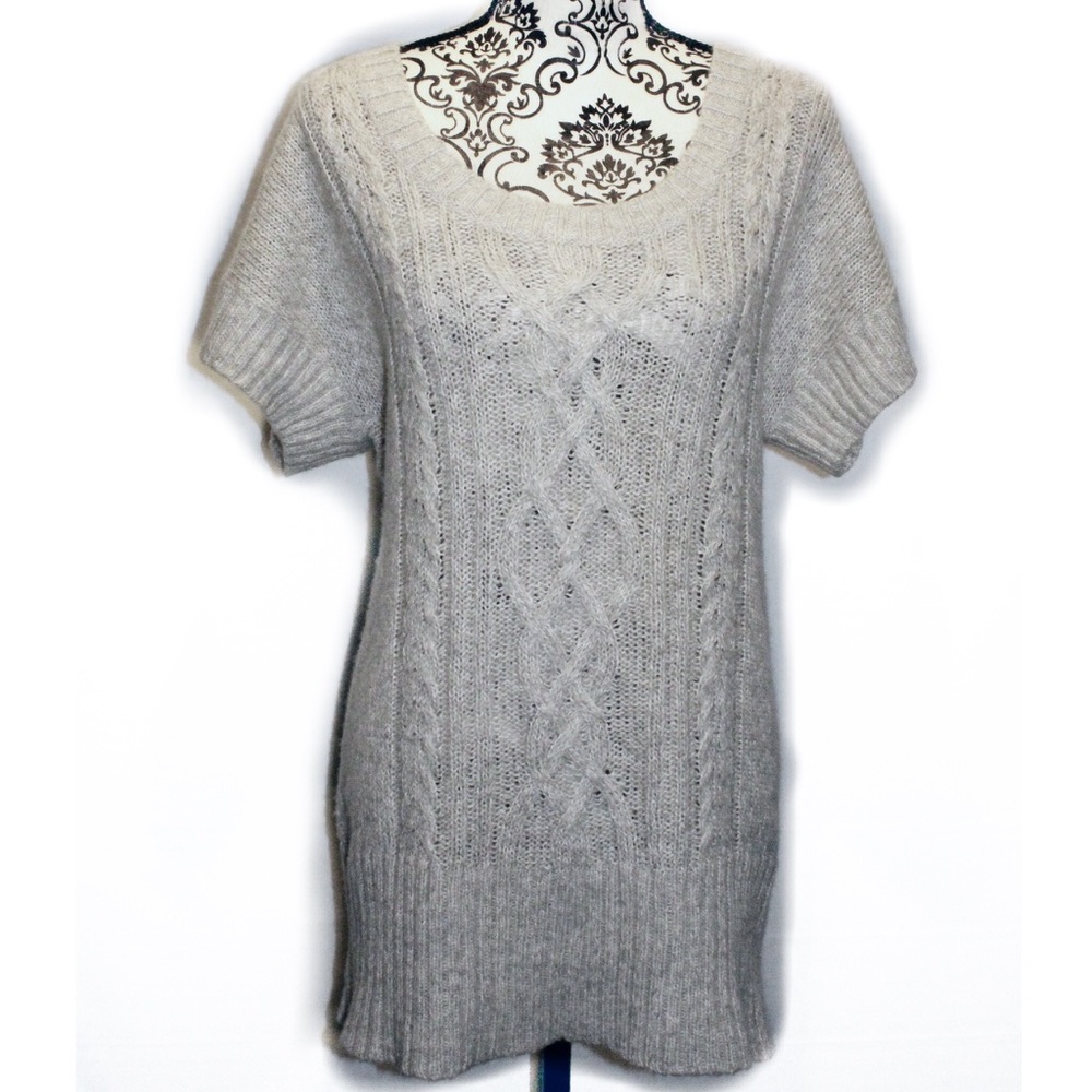 Short Sleeve Sweater Dress