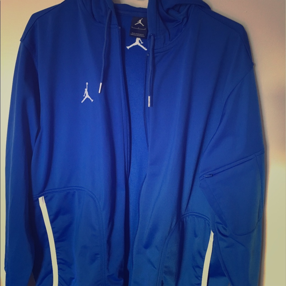 Real Jordan zip up high quality hoodie
