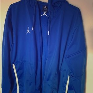 Real Jordan zip up high quality hoodie