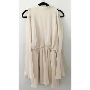 ASOS PETITE Cold-Shoulder Dress