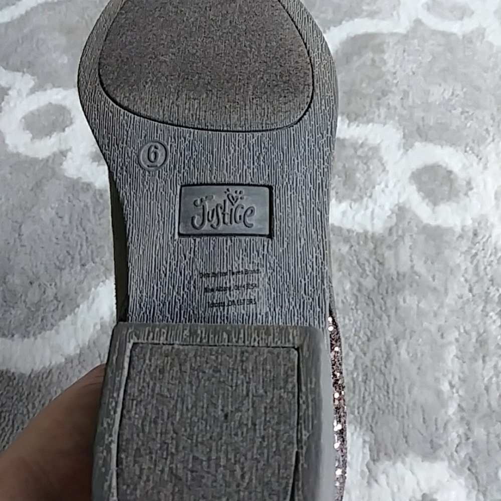 Justice ankle glitter back boots - Picture 2 of 4