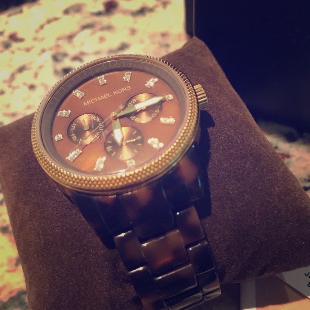 Michael Kors Tortoise ladies watch
