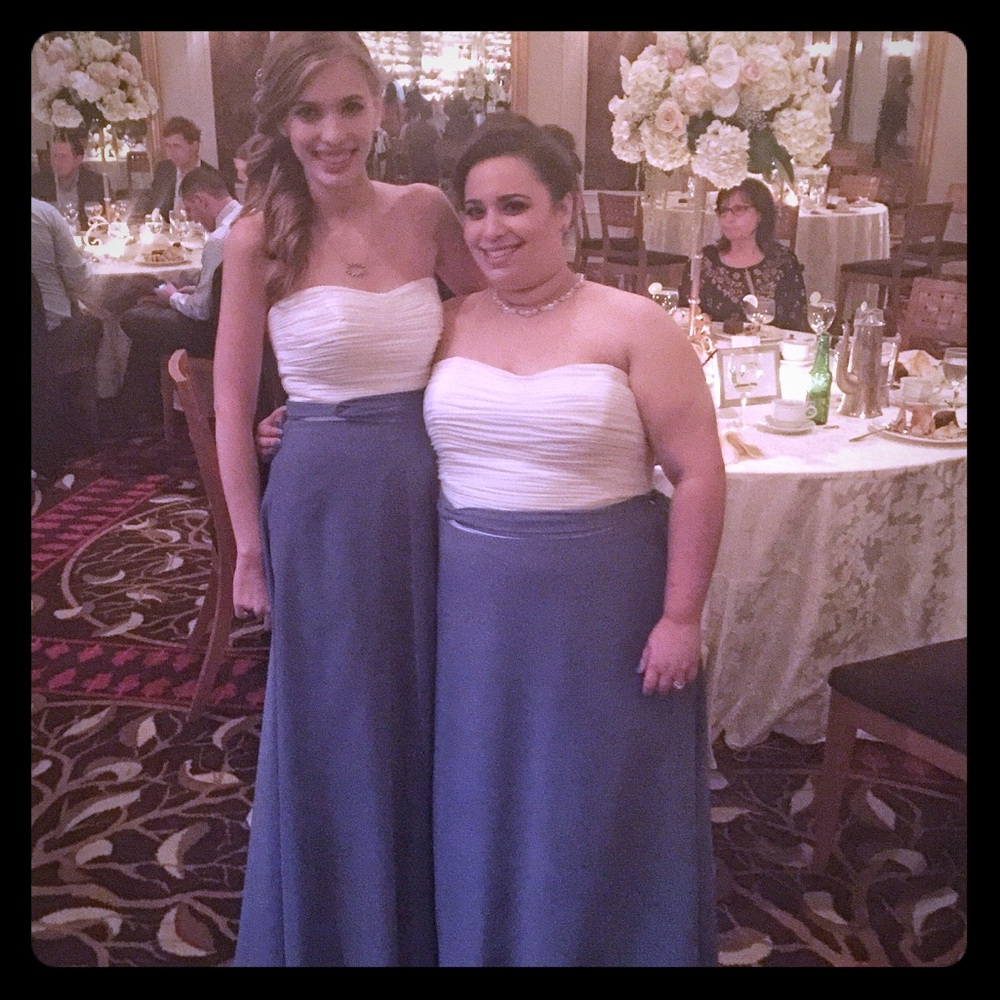 Allure bridesmaid dress