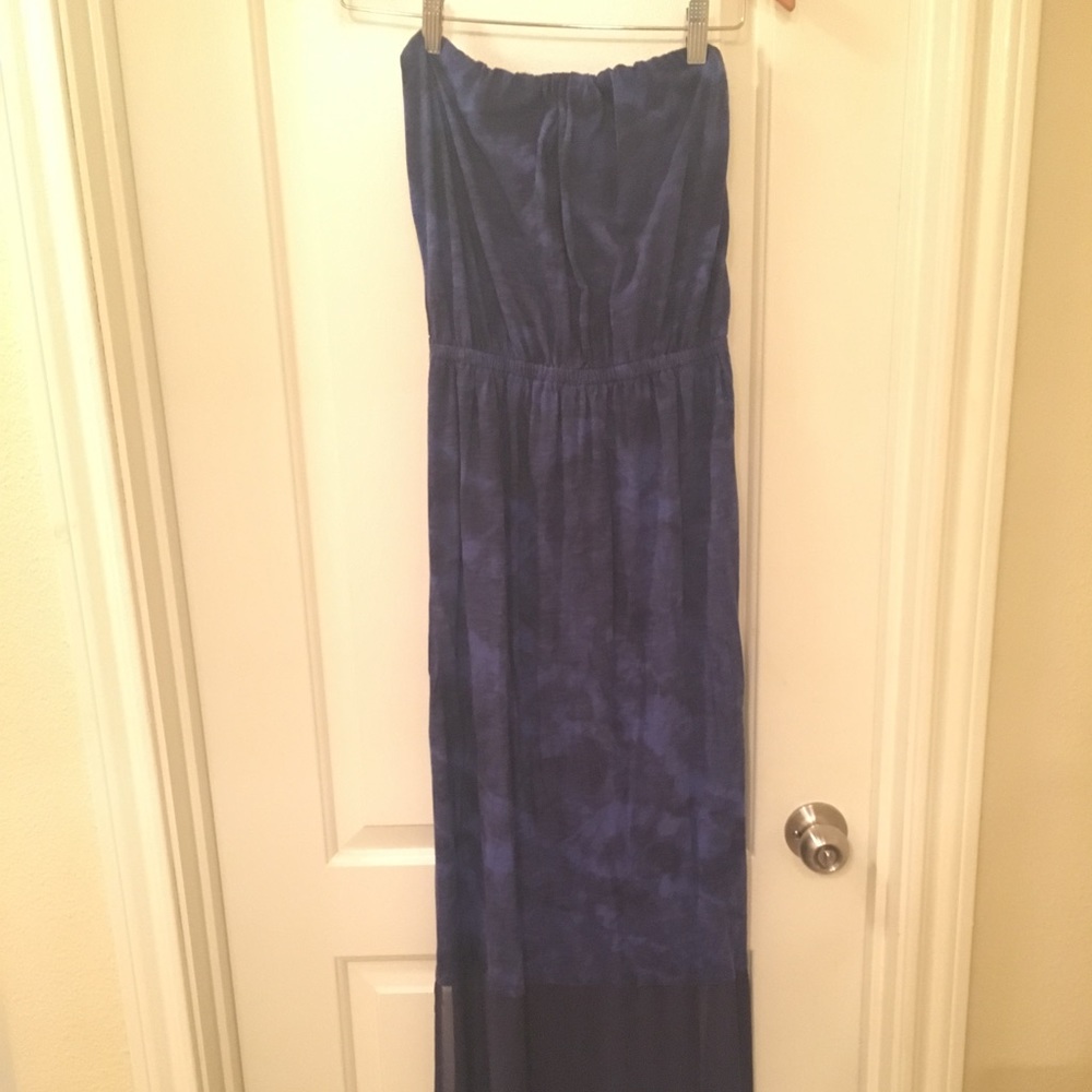 Navy Blue Express Maxi Dress