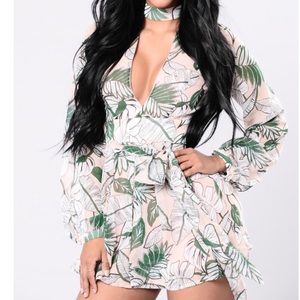 Floral romper