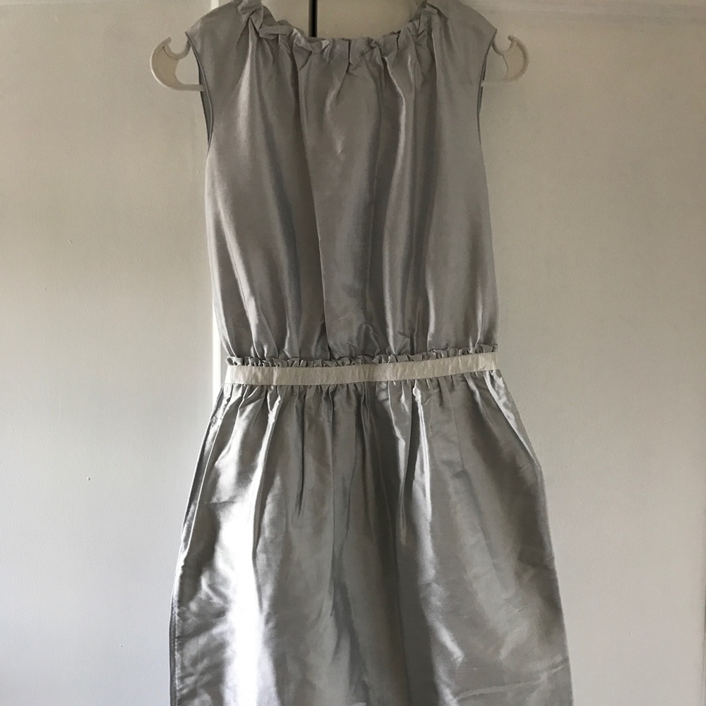Dolce & Gabbana silver/blue dress size 38