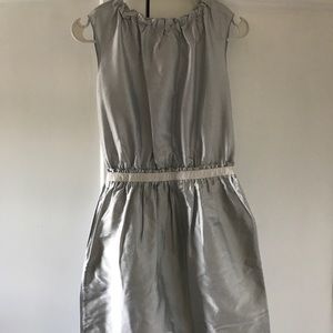 Dolce & Gabbana silver/blue dress size 38