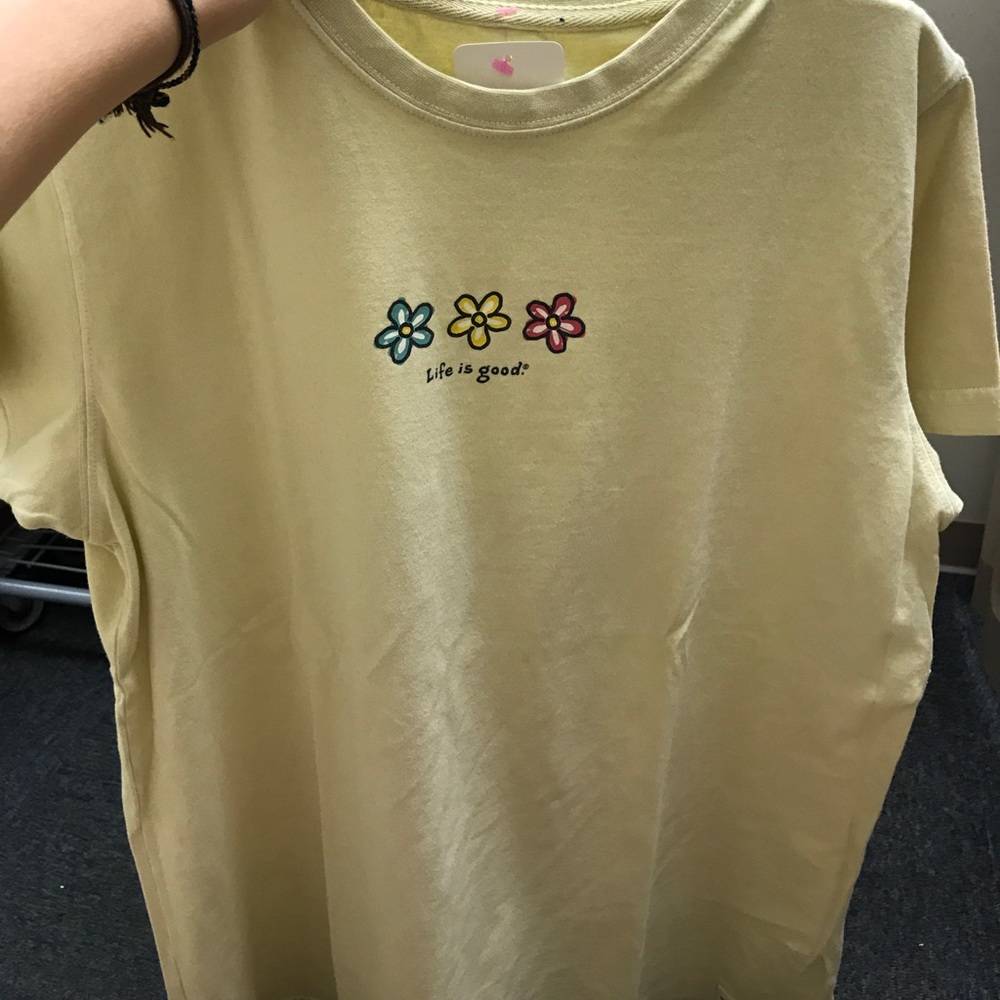Life Is Good! Yellow! T-shirt!