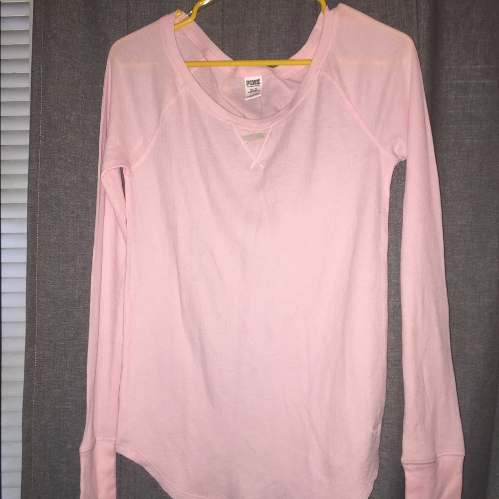 ☘PINK thermal sleepwear shirt☘