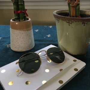 Ray ban round metal sunglasses