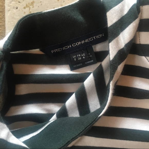 French Connection striped bodycon dress - Picture 2 of 2