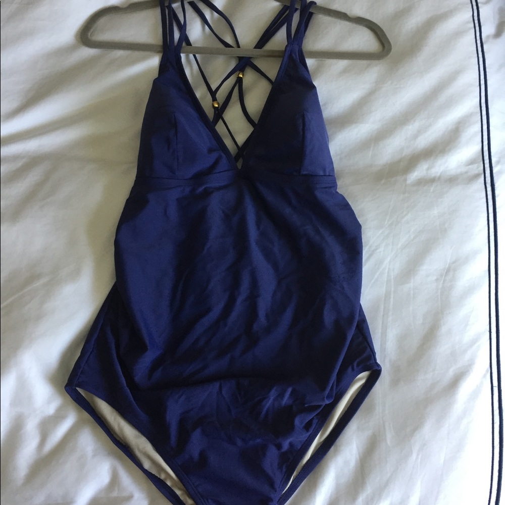 Liz Lange Maternity One-Piece Bathing Suit