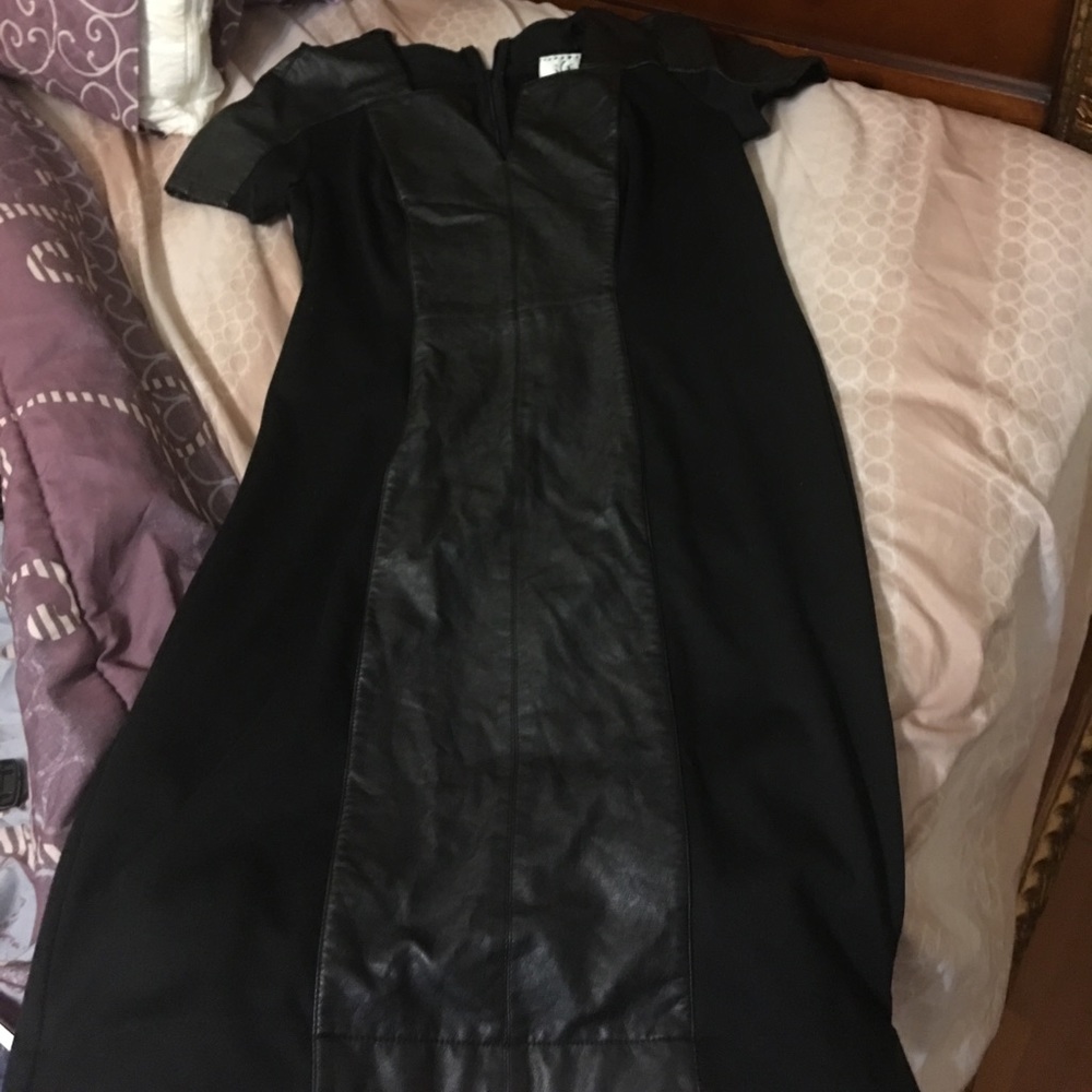 Black dress.