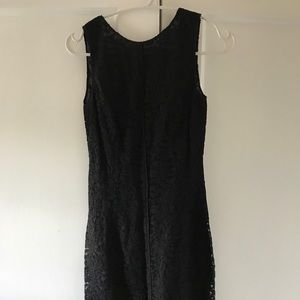 Dolce & Gabbana size 38 black lace dress