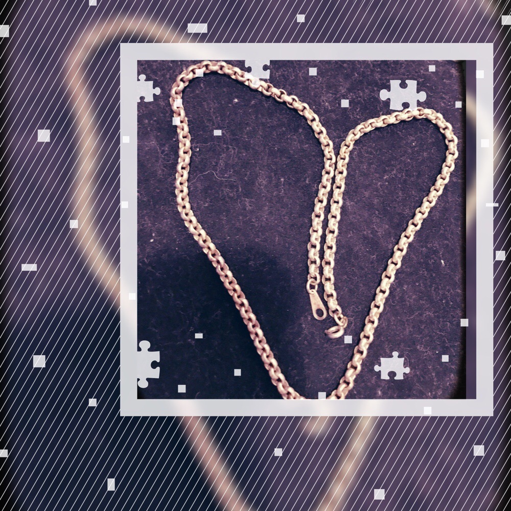 Necklace/ sterling silver 36" chain