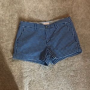 Blue polka dot shorts! Barely worn!