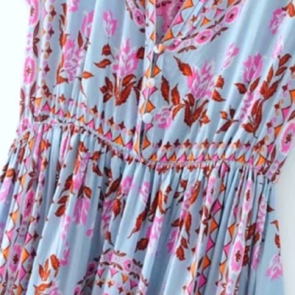 Pandora Playdress DRESS Mini Blue Pink Mandala NEW - Picture 6 of 8