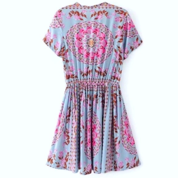 Pandora Playdress DRESS Mini Blue Pink Mandala NEW - Picture 5 of 8