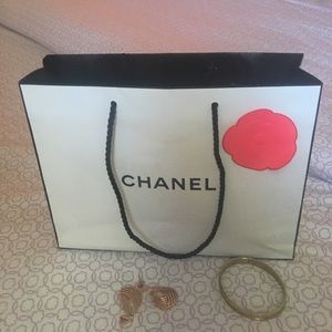 Authentic Chanel shopping bag