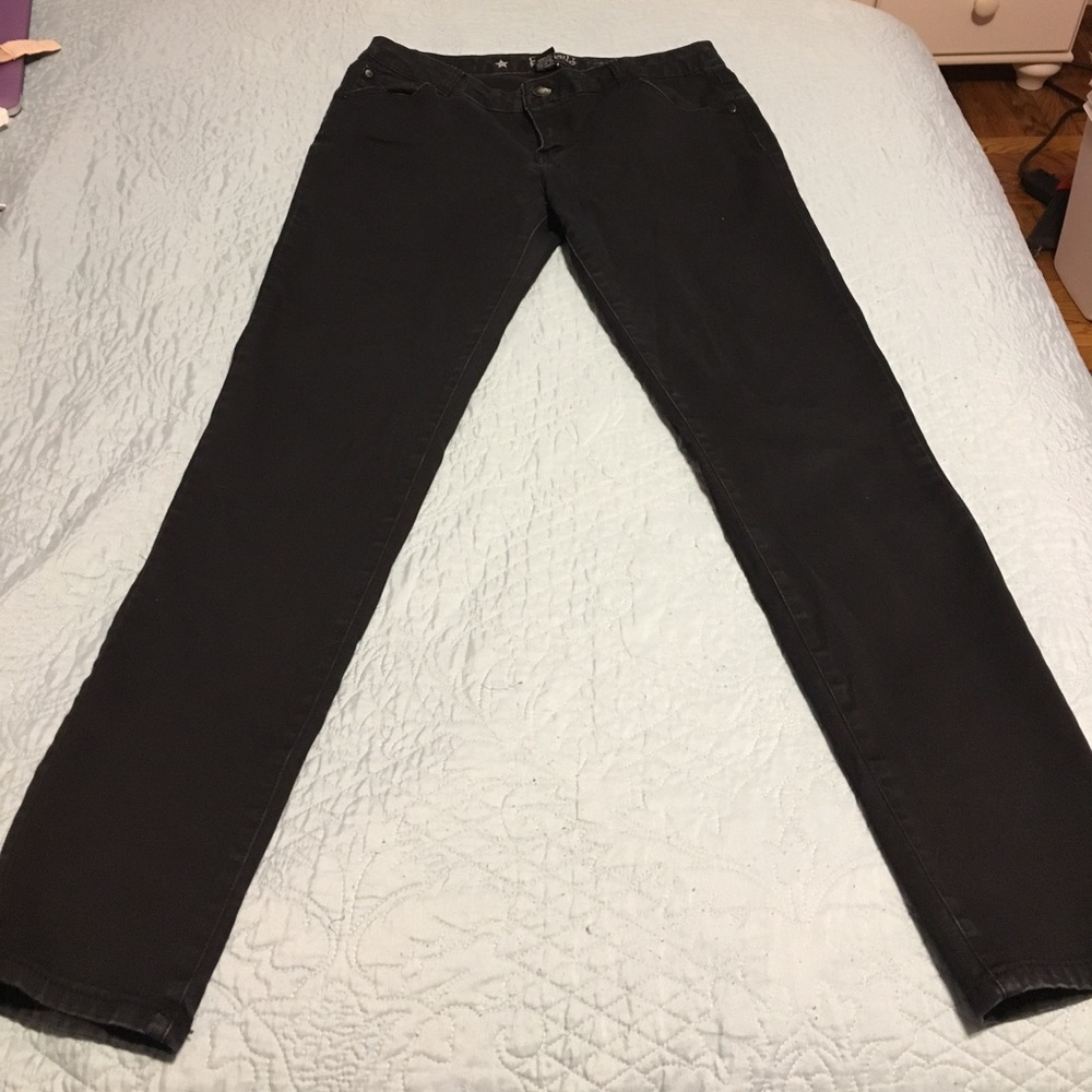 Black skinny jeans