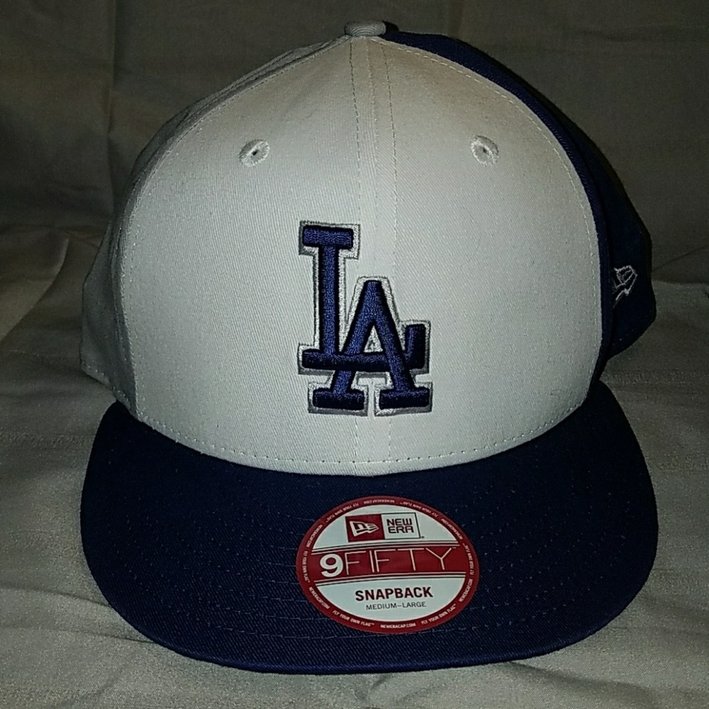 New Era Dodgers Tri Color Snapback