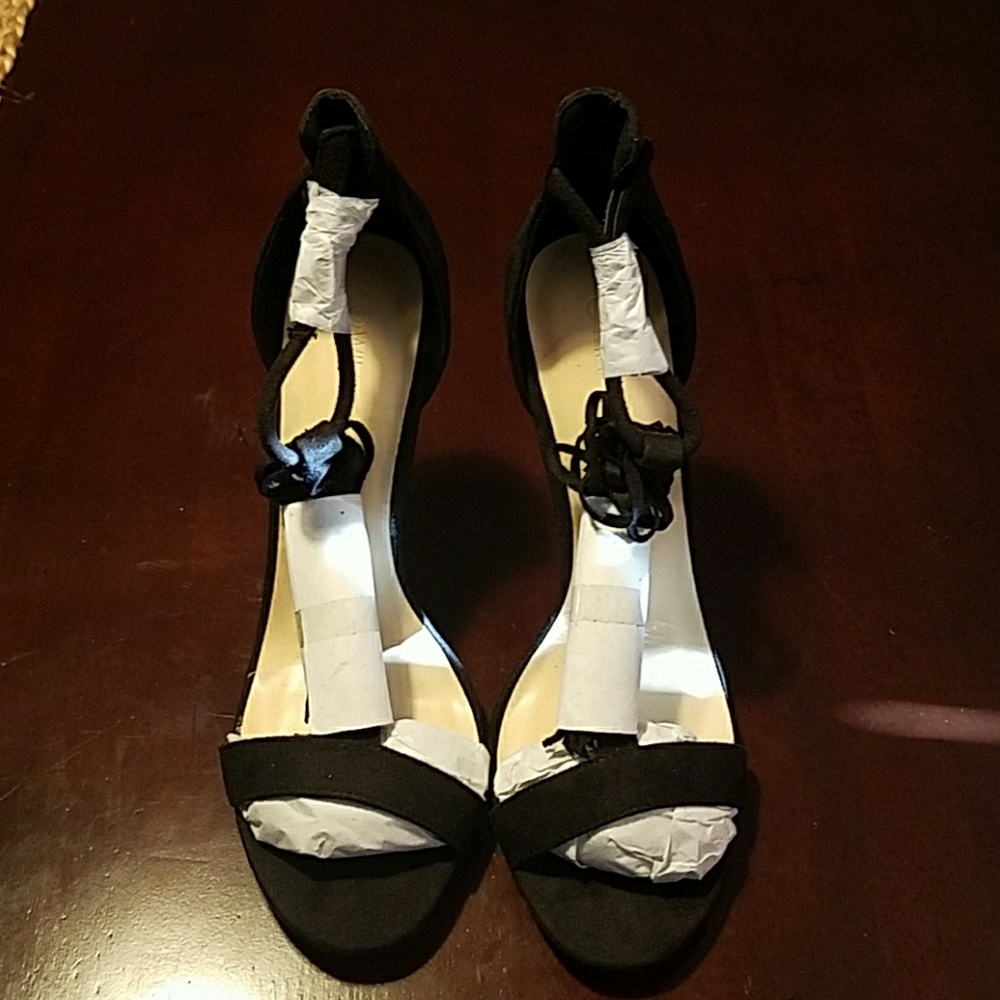 Black heels