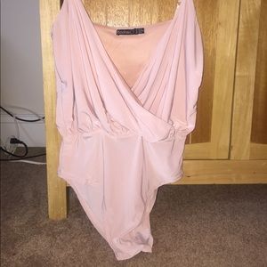 Boohoo Low Cut Bodysuit