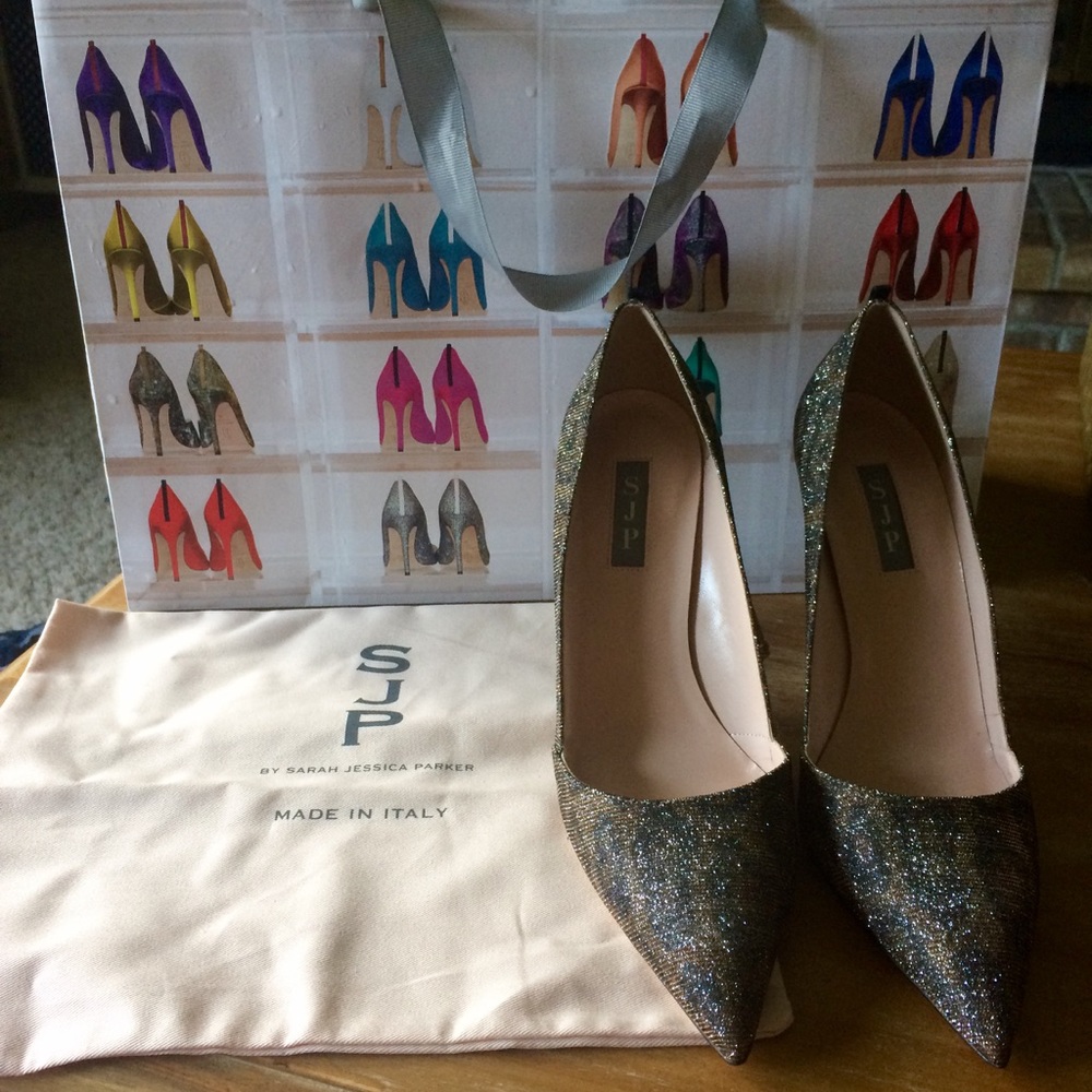 Autographed SJP by Sarah Jessica Parker shoes