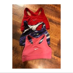 Bundle of Nike Sports Bras ➰💕