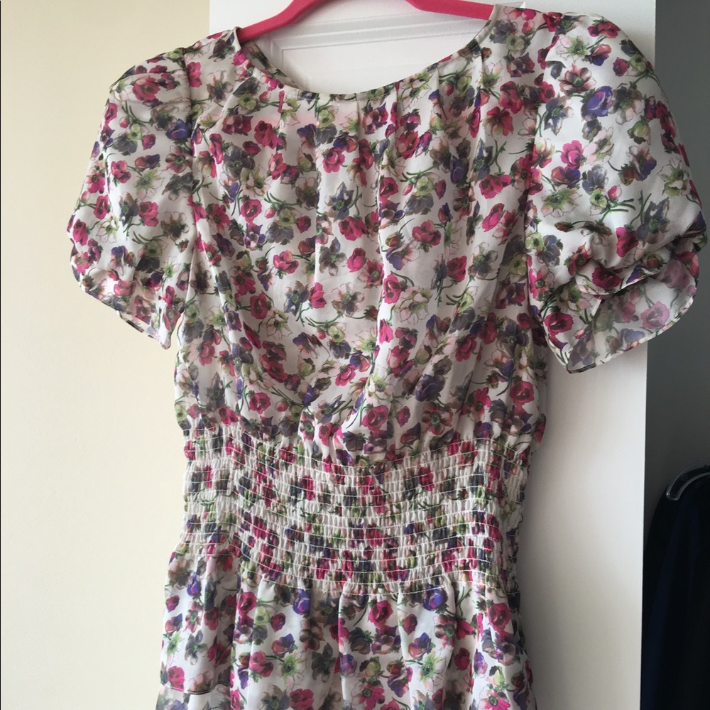Floral Ted Baker blouse cinch