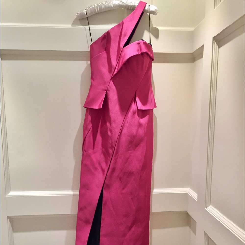 J Mendel Faille Asymetric Sample Gown Sz 2 - image 2