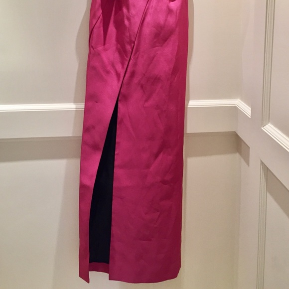 J Mendel Faille Asymetric Sample Gown sz 2 - Picture 3 of 5