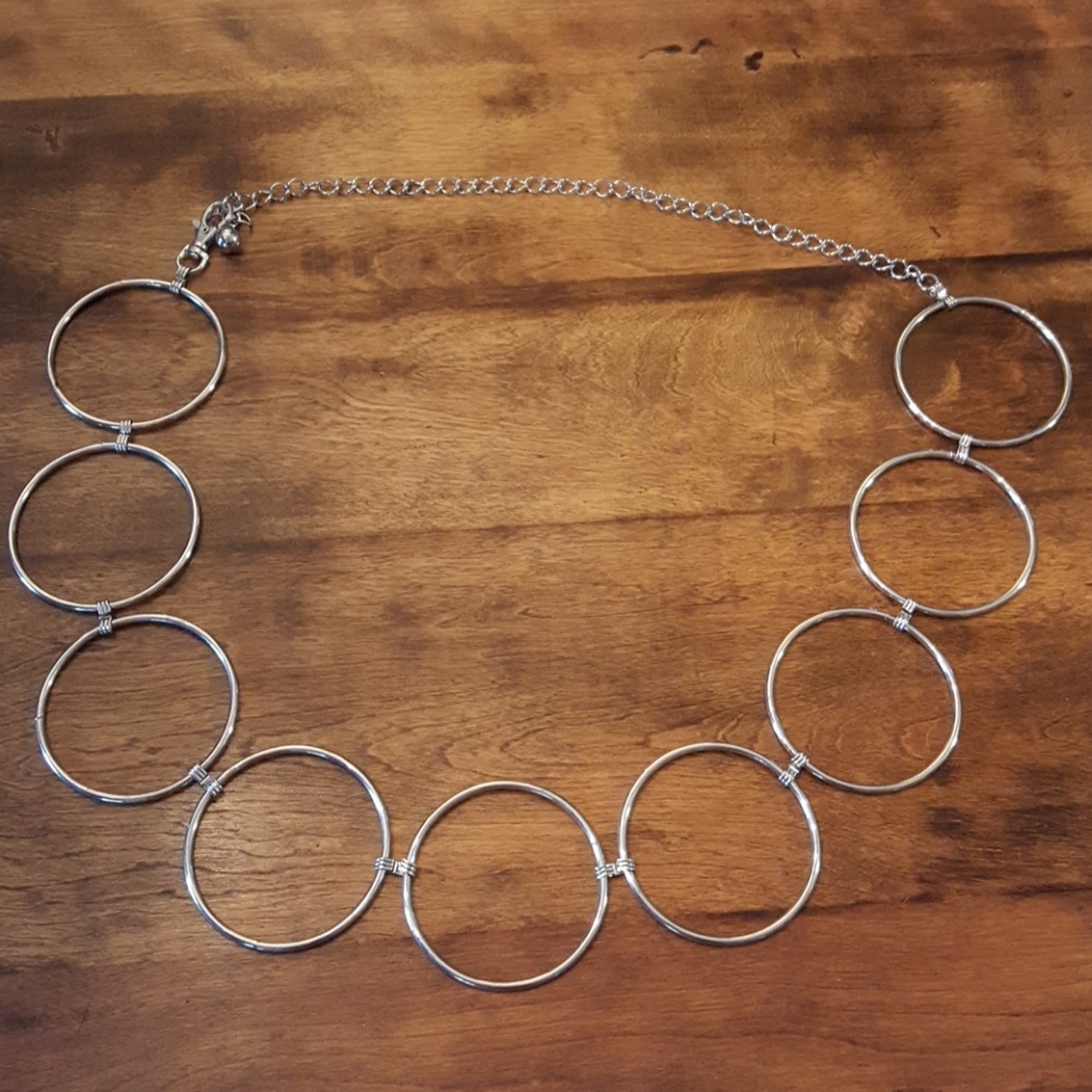FREE W $15 PURCHASE  STATEMENT BELT W CIRCLES