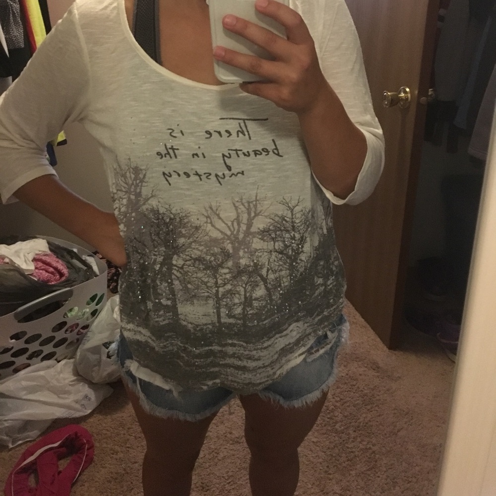 Maurice's 3/4 sleeve shirt