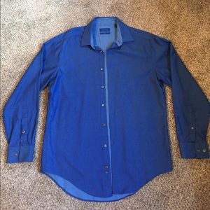 Calvin Klein! slim fit button down dress shirt!!