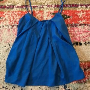 Susana Monaco Blue Tank Top