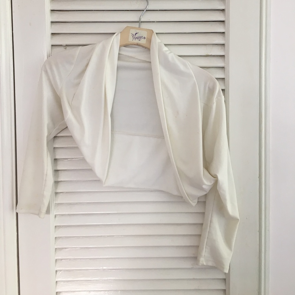 White children's shrug