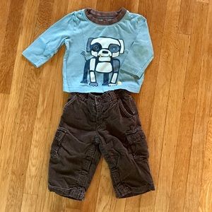 Tea Shirt & Gap Pant Set