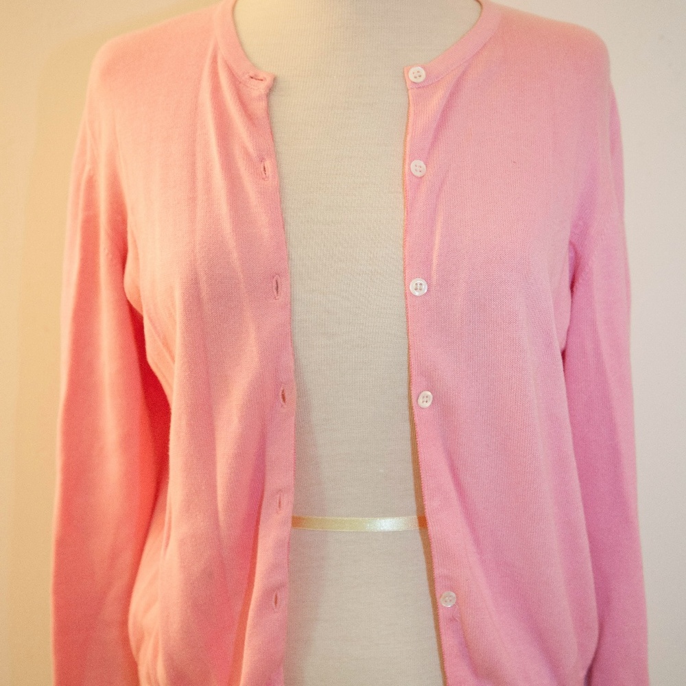 Lilly Pulitzer Pastel Pink Cardigan